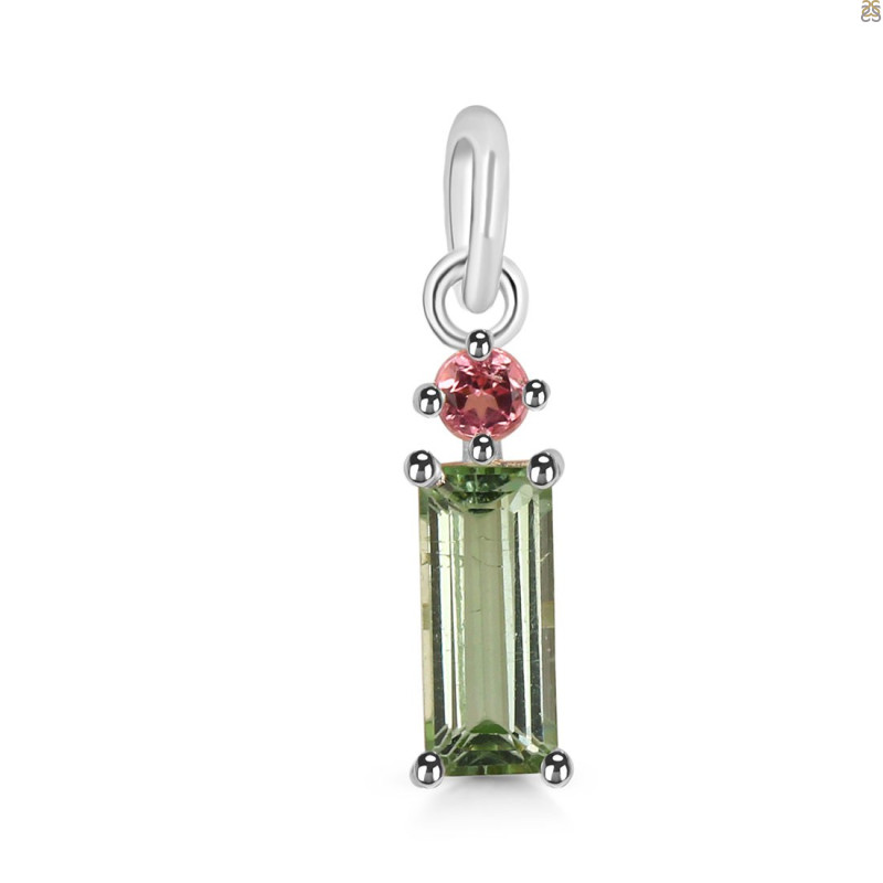 Tourmaline Pendant-2SP TRM-1-319