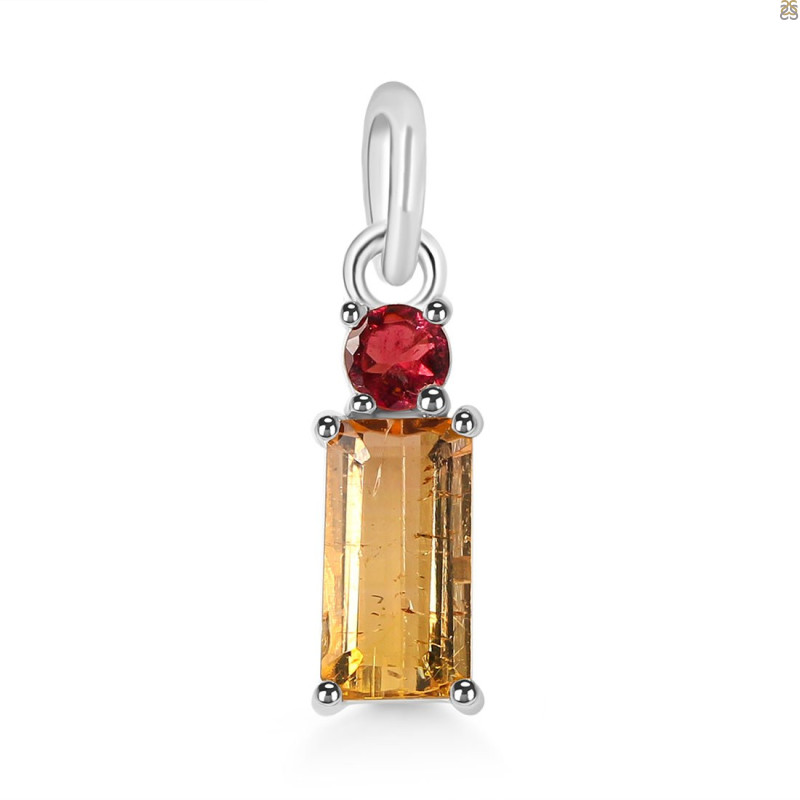 Tourmaline Pendant-2SP TRM-1-333