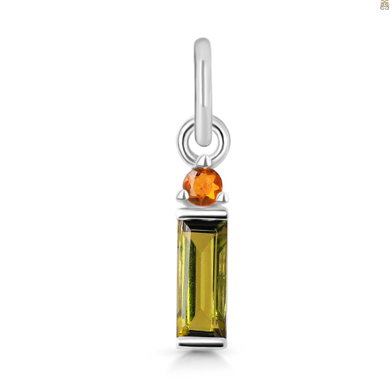 Tourmaline Pendant-2SP TRM-1-348