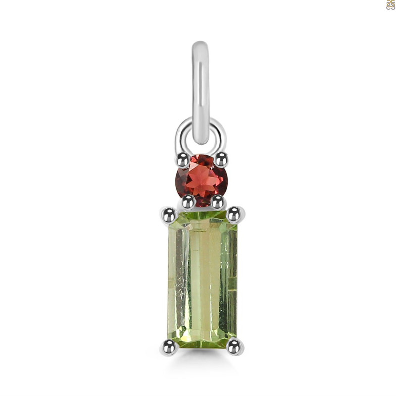 Tourmaline Pendant-2SP TRM-1-349