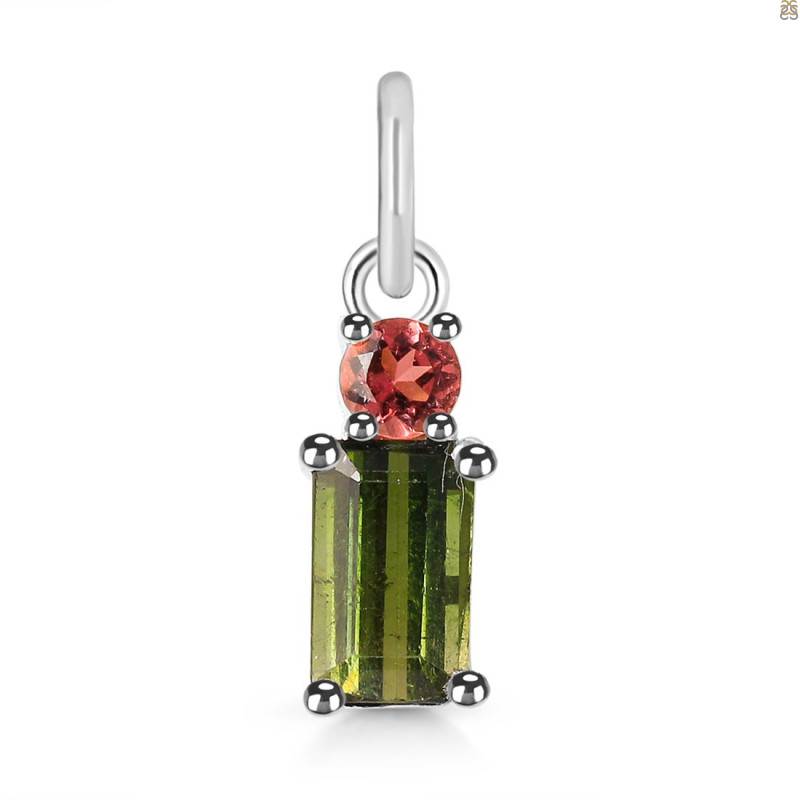 Tourmaline Pendant-2SP TRM-1-360