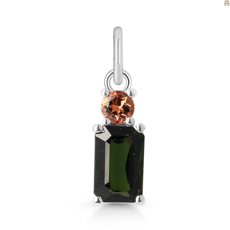 Tourmaline Pendant-2SP TRM-1-372
