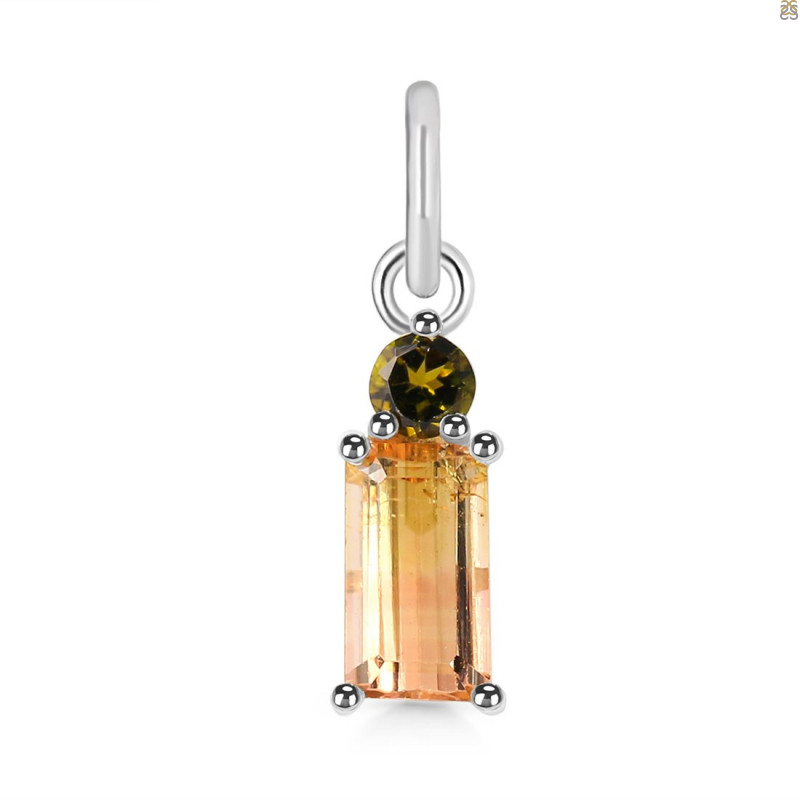Tourmaline Pendant-2SP TRM-1-389