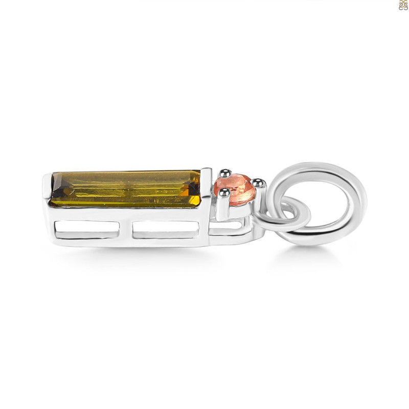 Tourmaline Pendant-2SP TRM-1-393