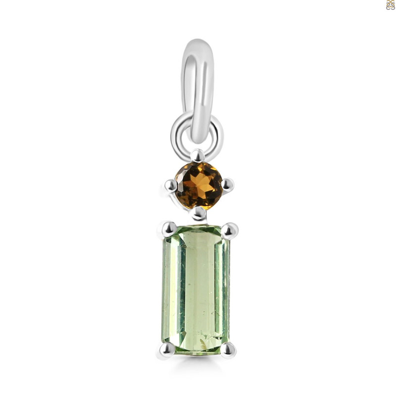 Tourmaline Pendant-2SP TRM-1-408