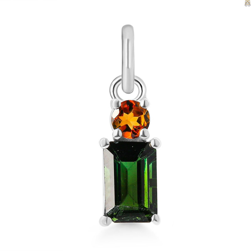 Tourmaline Pendant-2SP TRM-1-419