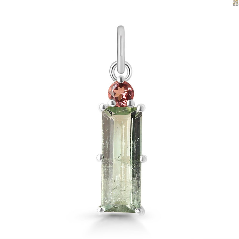 Tourmaline Pendant-2SP TRM-1-451