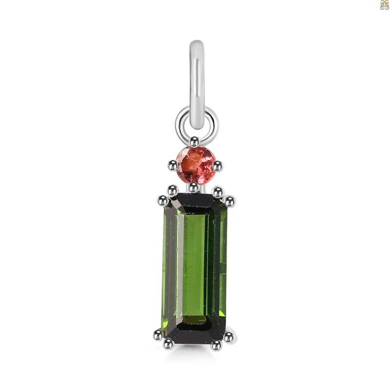 Tourmaline Pendant-2SP TRM-1-453