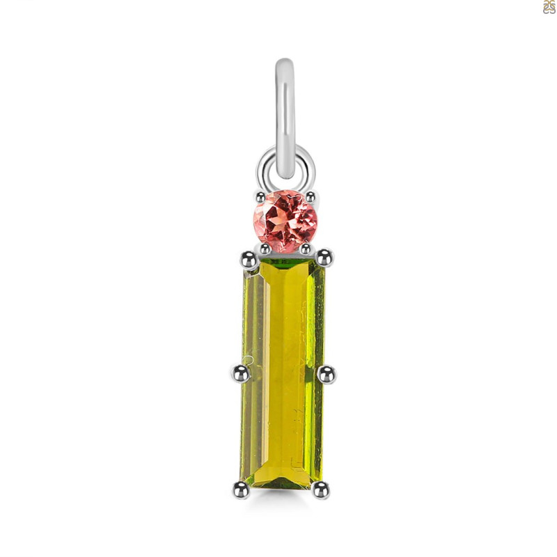 Tourmaline Pendant-2SP TRM-1-456