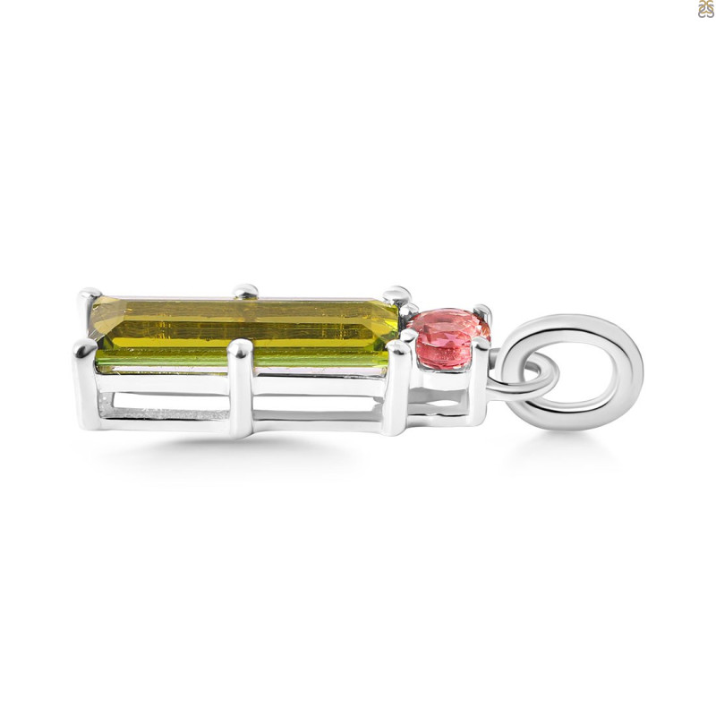Tourmaline Pendant-2SP TRM-1-456