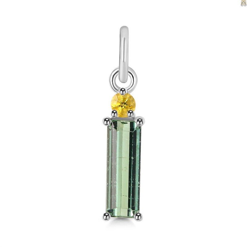 Tourmaline Pendant-2SP TRM-1-458