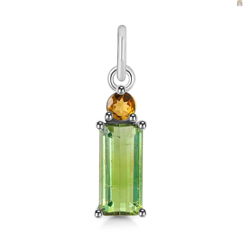 Tourmaline Pendant-2SP TRM-1-460