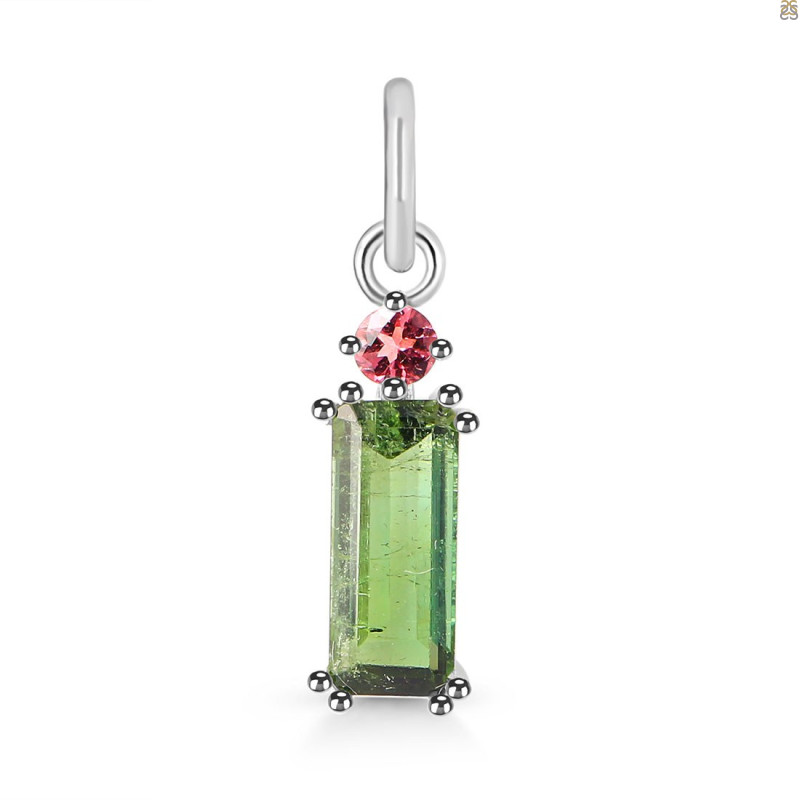 Tourmaline Pendant-2SP TRM-1-468