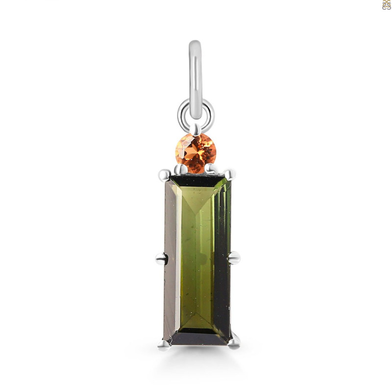 Tourmaline Pendant-2SP TRM-1-472