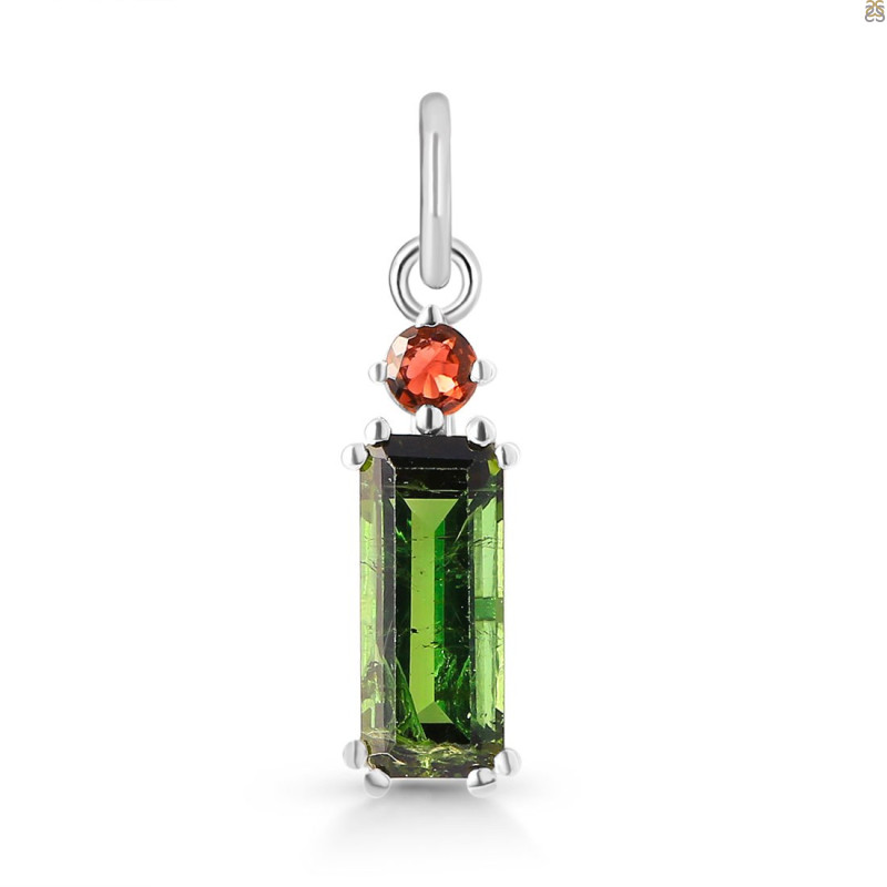 Tourmaline Pendant-2SP TRM-1-475