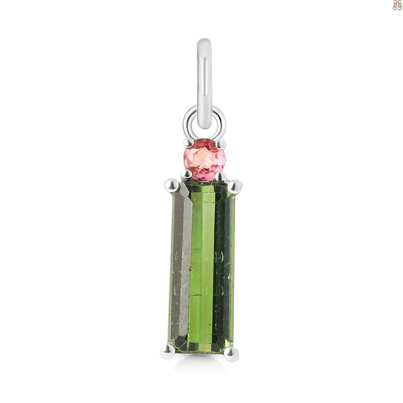 Tourmaline Pendant-2SP TRM-1-486