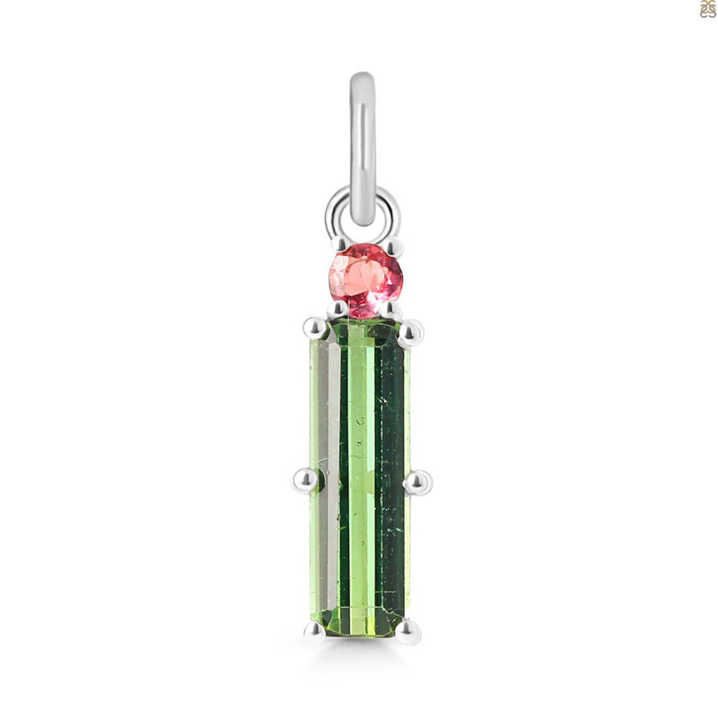 Tourmaline Pendant-2SP TRM-1-487