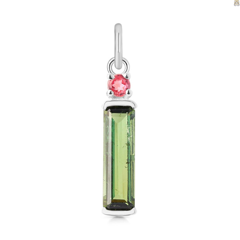 Tourmaline Pendant-2SP TRM-1-488