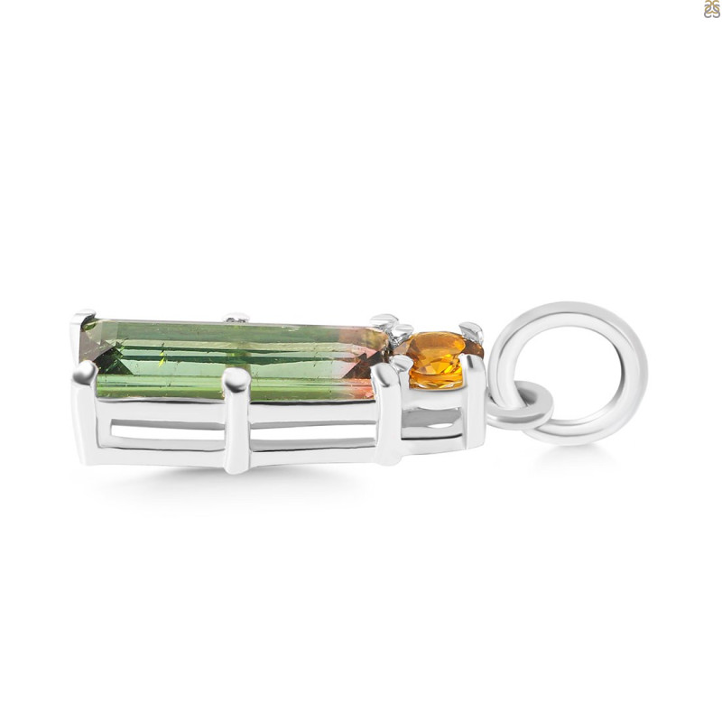 Tourmaline Pendant-2SP TRM-1-492