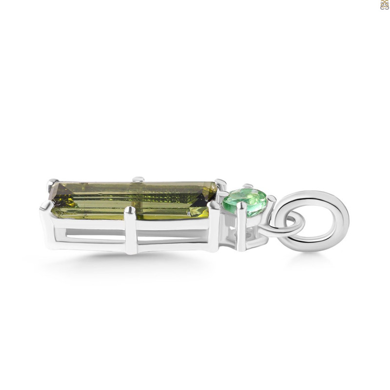 Tourmaline Pendant-2SP TRM-1-493