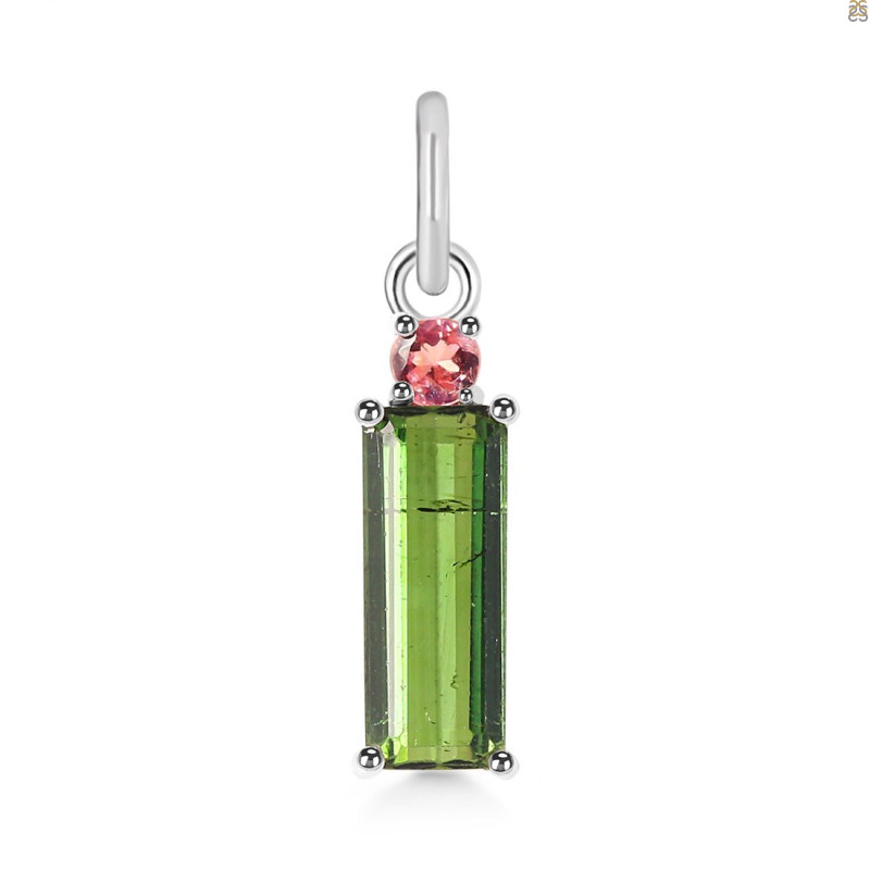 Tourmaline Pendant-2SP TRM-1-495