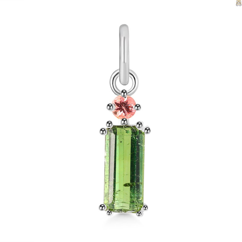 Tourmaline Pendant-2SP TRM-1-496
