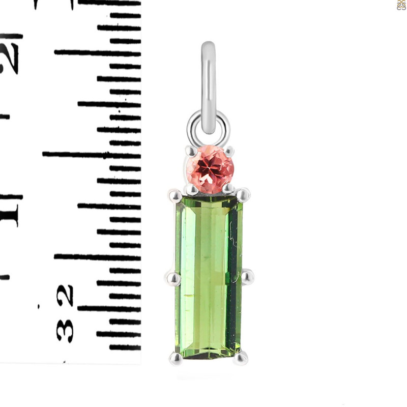 Tourmaline Pendant-2SP TRM-1-501