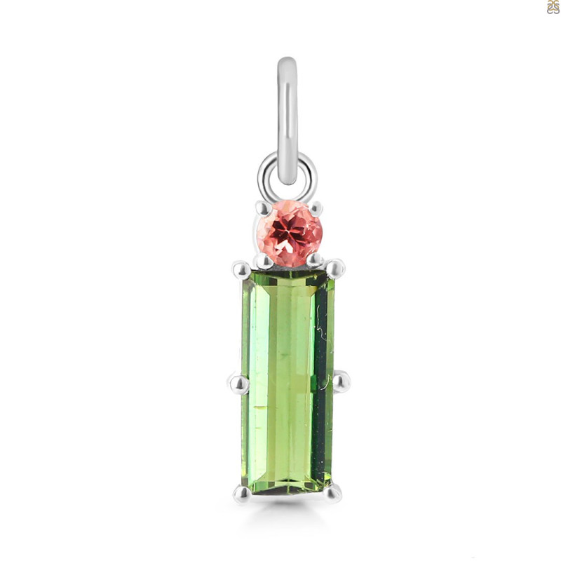 Tourmaline Pendant-2SP TRM-1-501