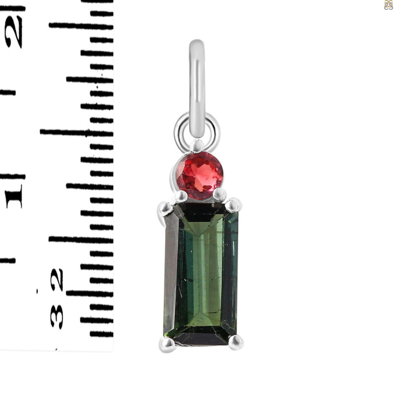 Tourmaline Pendant-2SP TRM-1-503