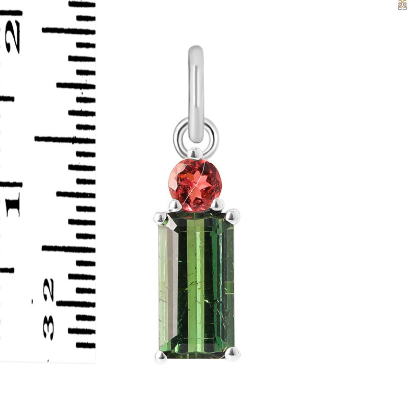 Tourmaline Pendant-2SP TRM-1-504