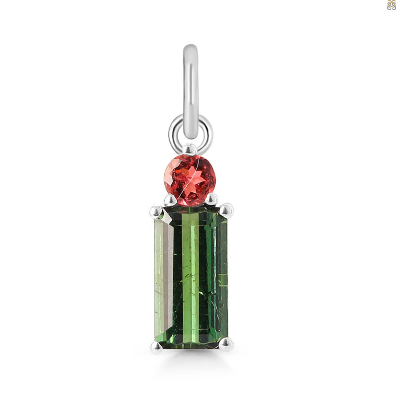Tourmaline Pendant-2SP TRM-1-504
