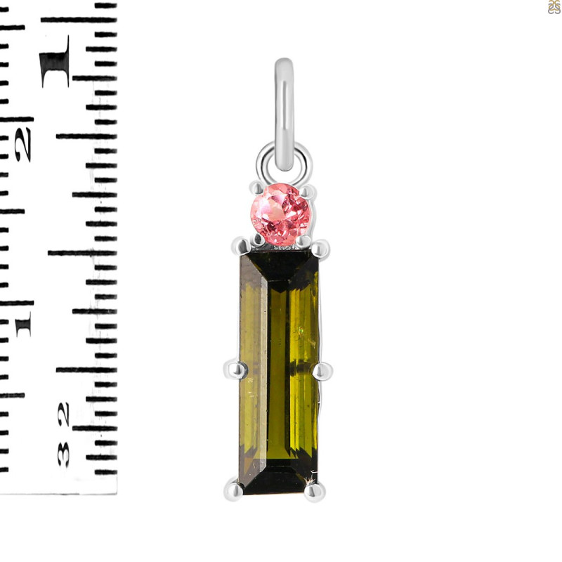 Tourmaline Pendant-2SP TRM-1-506
