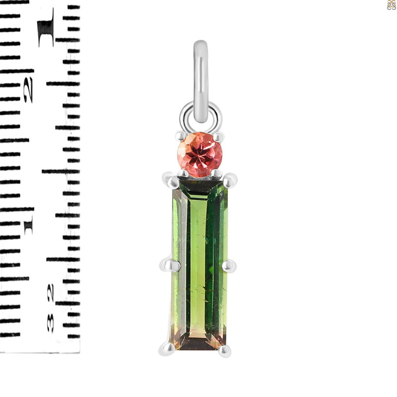 Tourmaline Pendant-2SP TRM-1-507
