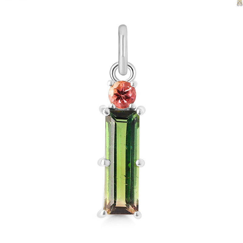 Tourmaline Pendant-2SP TRM-1-507