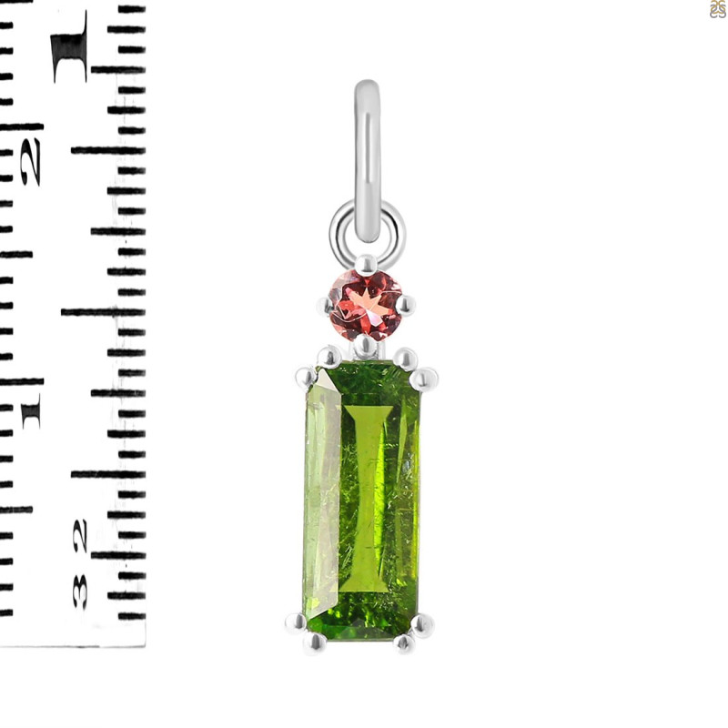 Tourmaline Pendant-2SP TRM-1-508