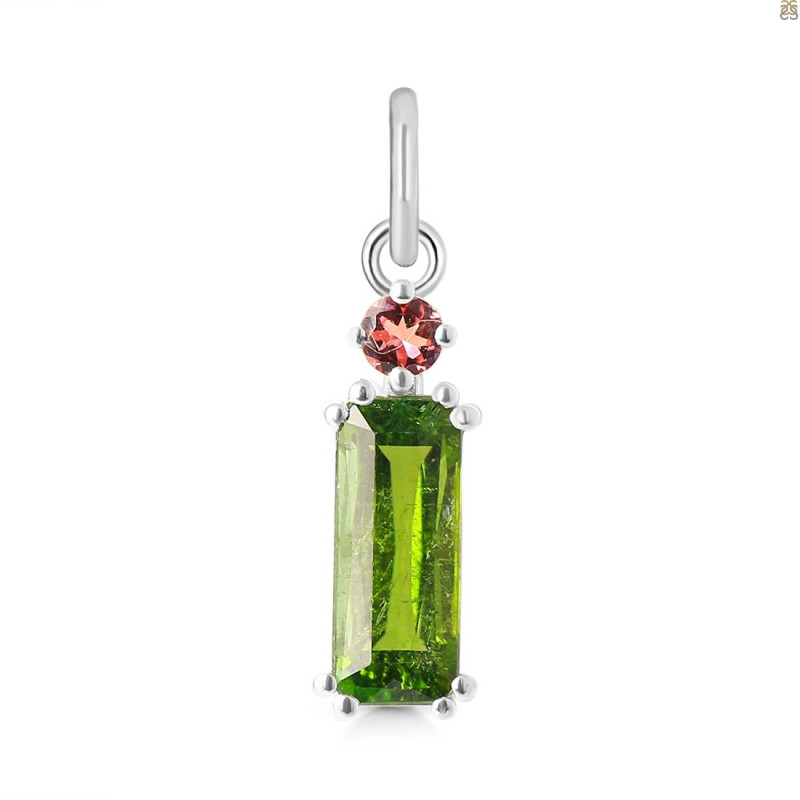 Tourmaline Pendant-2SP TRM-1-508
