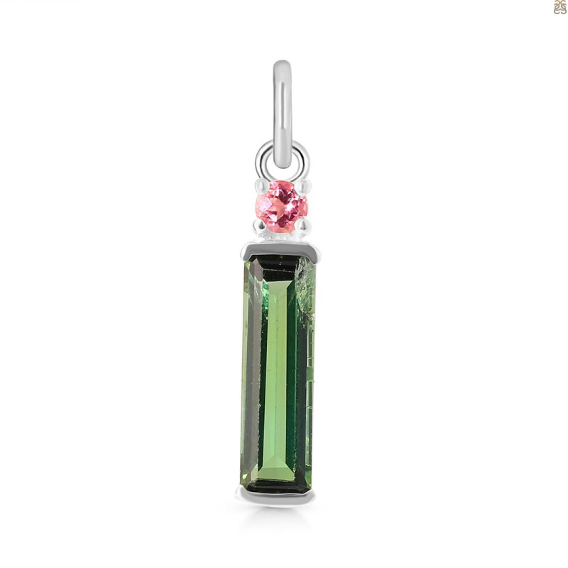 Tourmaline Pendant-2SP TRM-1-509