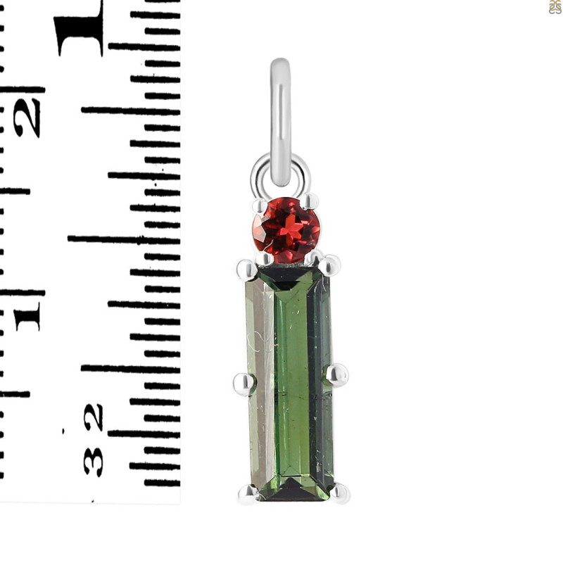 Tourmaline Pendant-2SP TRM-1-511