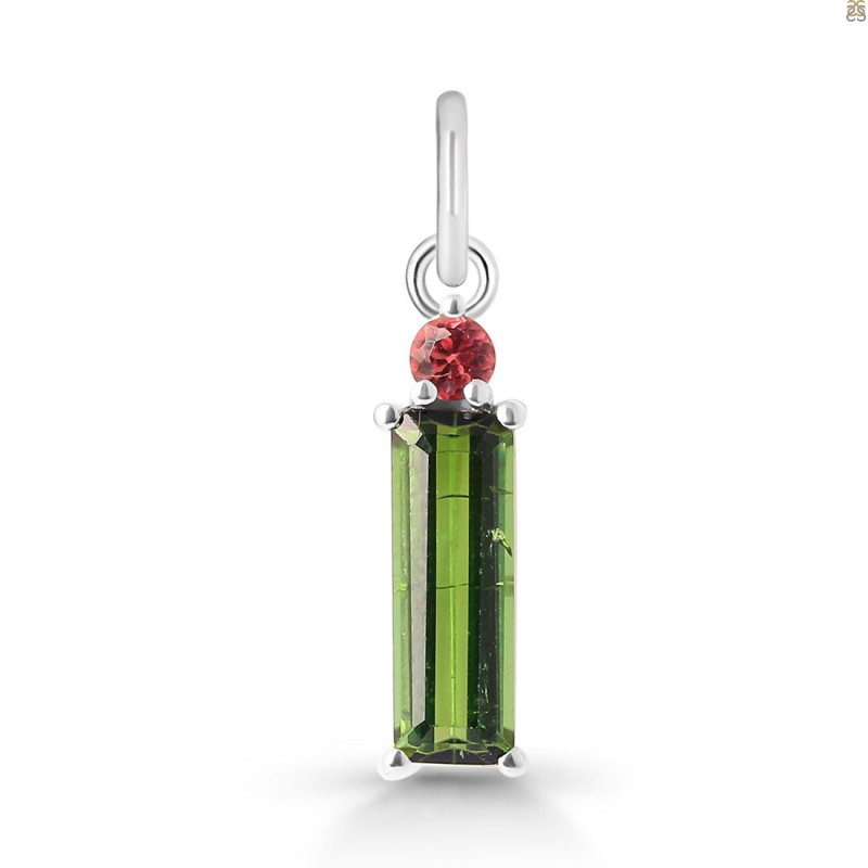 Tourmaline Pendant-2SP TRM-1-516