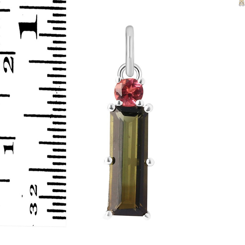Tourmaline Pendant-2SP TRM-1-519