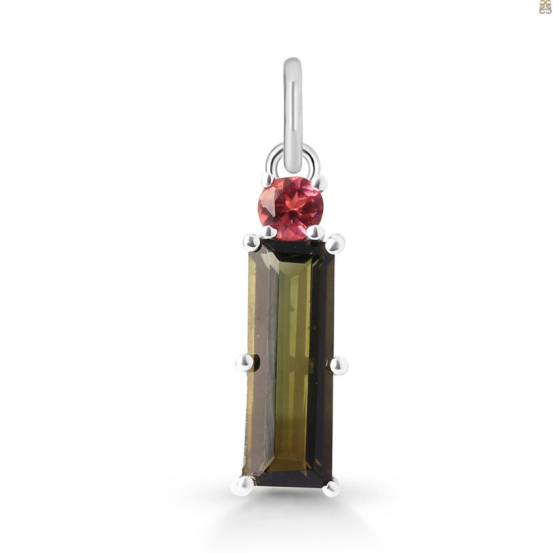 Tourmaline Pendant-2SP TRM-1-519