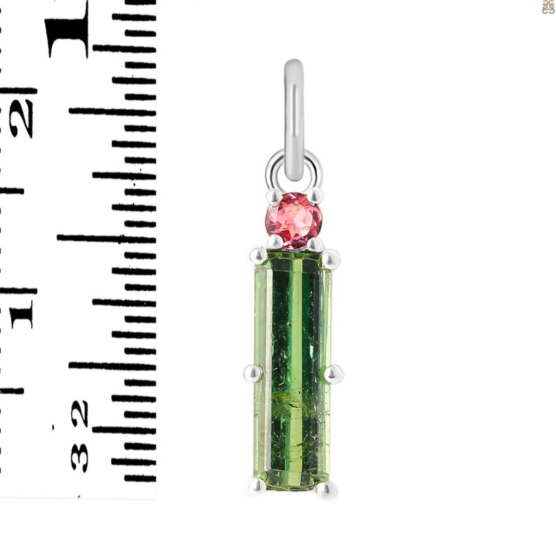 Tourmaline Pendant-2SP TRM-1-520