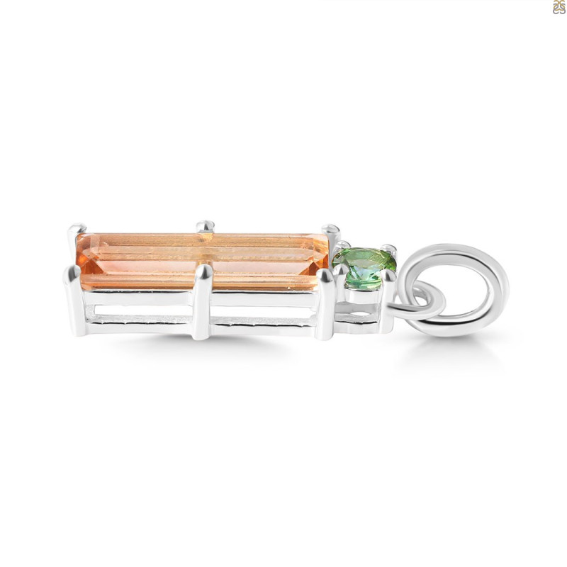 Tourmaline Pendant-2SP TRM-1-523