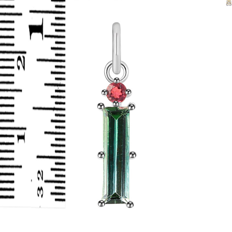 Tourmaline Pendant-2SP TRM-1-524