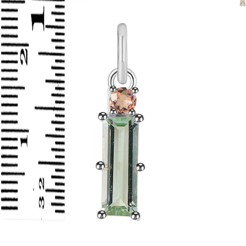 Tourmaline Pendant-2SP TRM-1-525