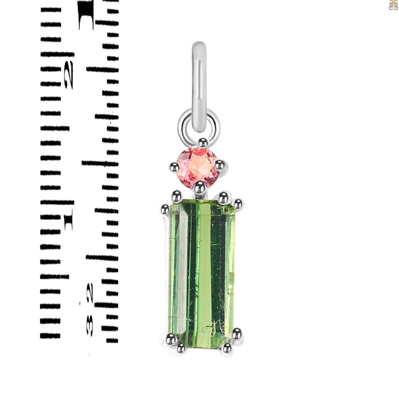 Tourmaline Pendant-2SP TRM-1-528