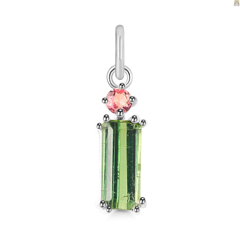 Tourmaline Pendant-2SP TRM-1-528