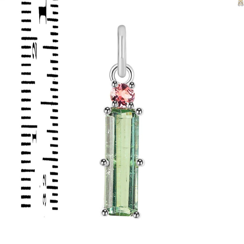 Tourmaline Pendant-2SP TRM-1-534