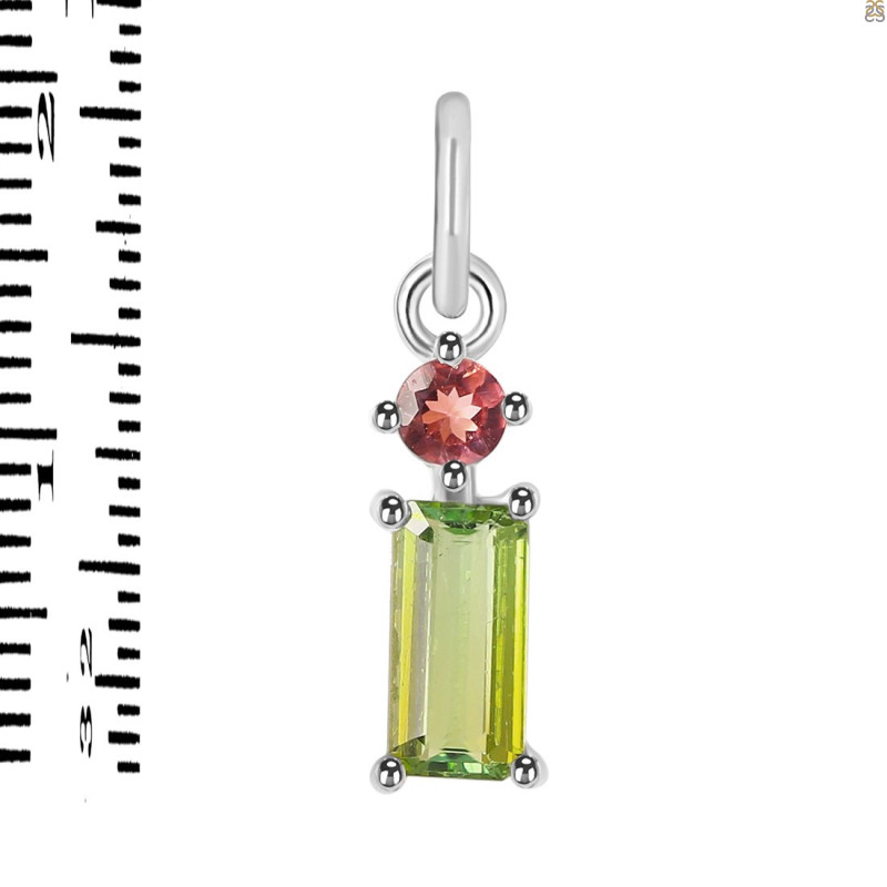 Tourmaline Pendant-2SP TRM-1-543