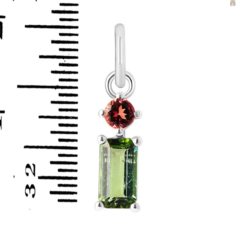 Tourmaline Pendant-2SP TRM-1-550